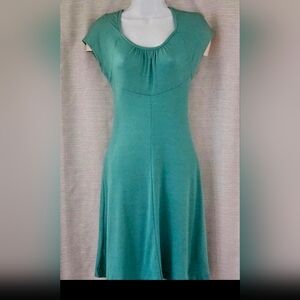 VINTAGE - 70's/80's light Teal Dress